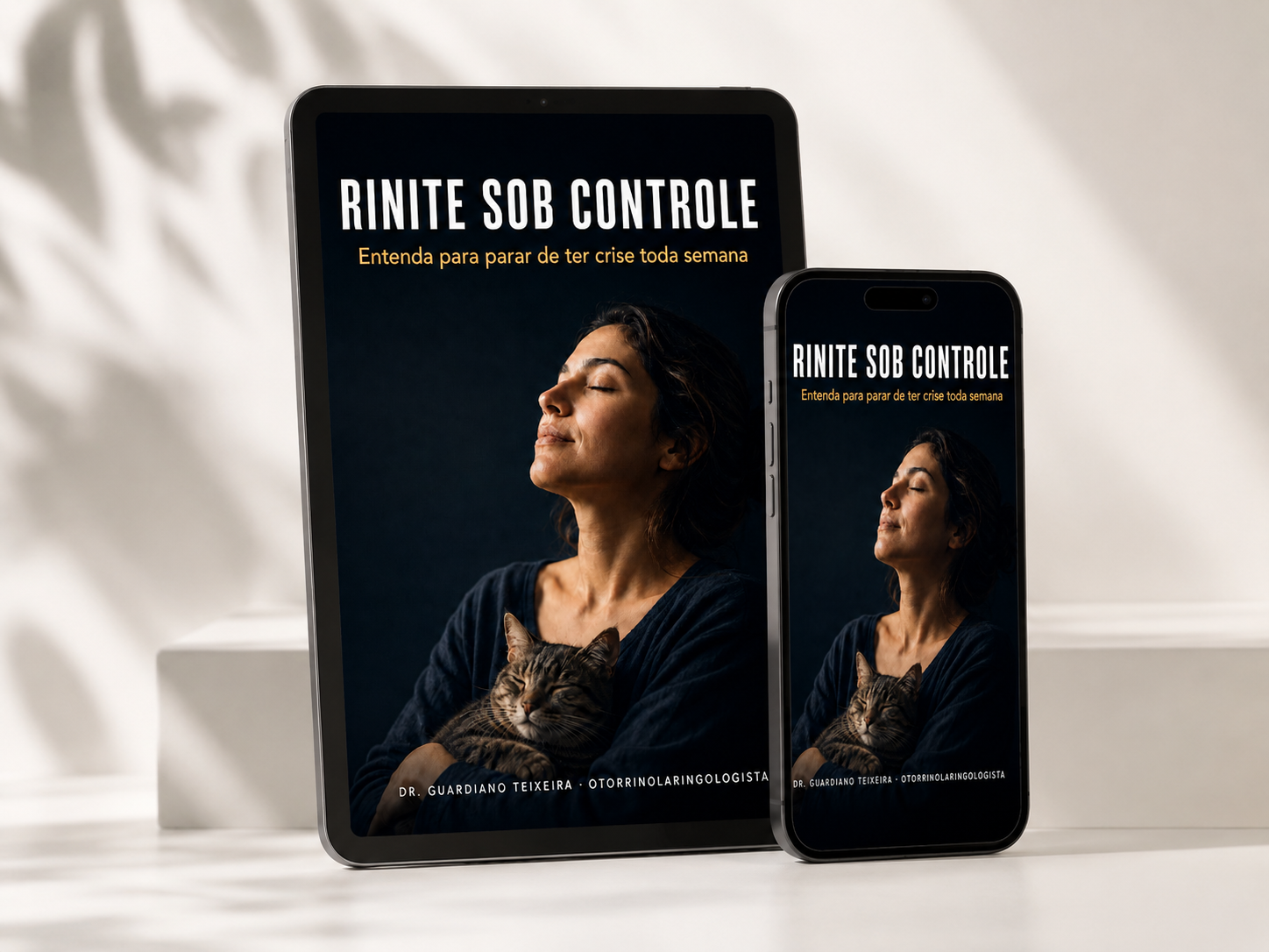 Ebook Rinite Sob Controle em tablet e celular